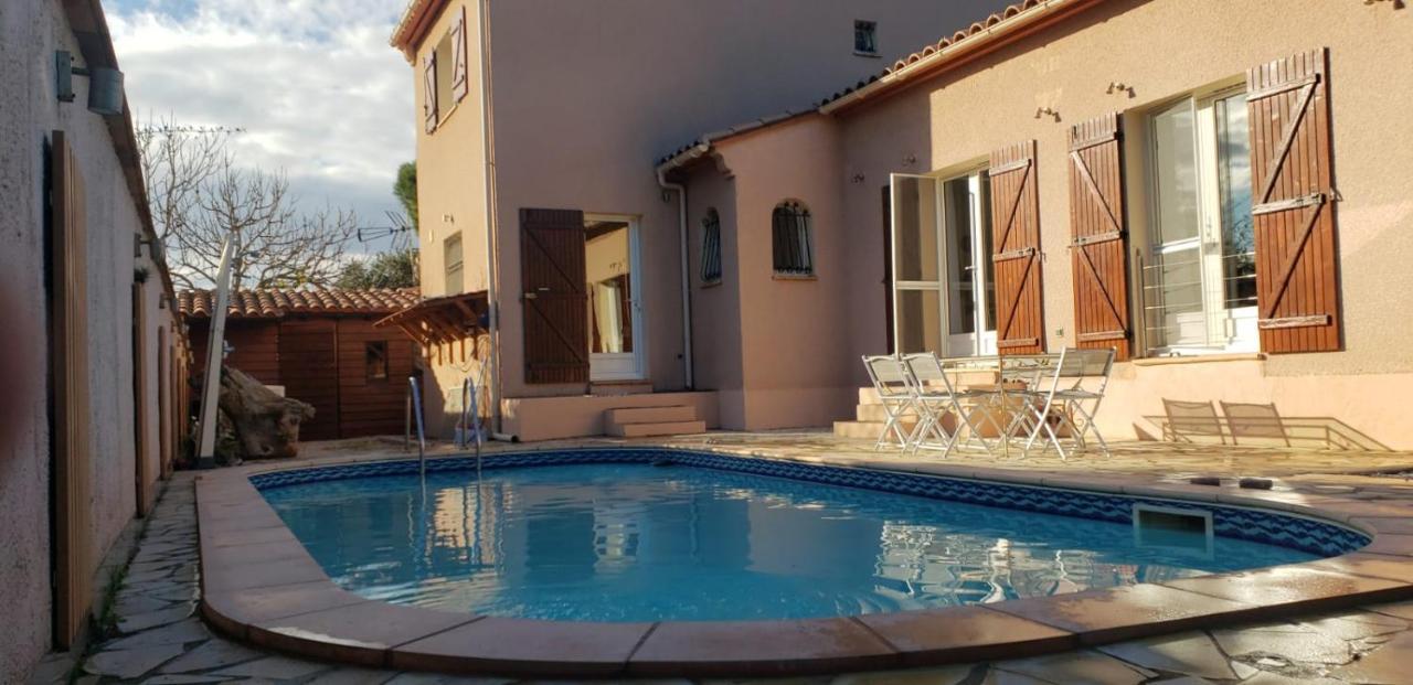 Villa Avec Piscine A St Marie La Mer Sainte-Marie-la-Mer Bagian luar foto